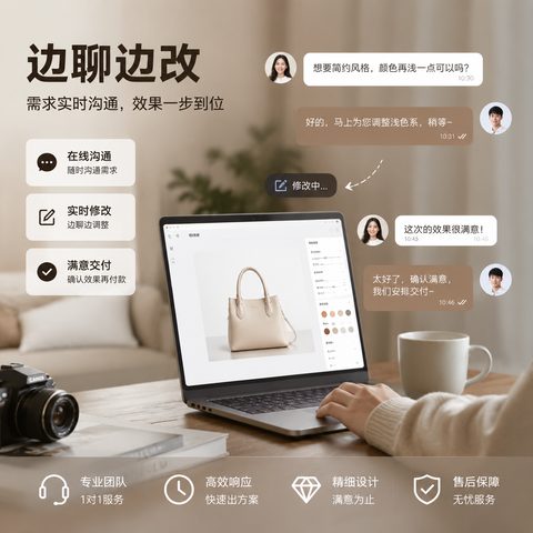 边聊边改